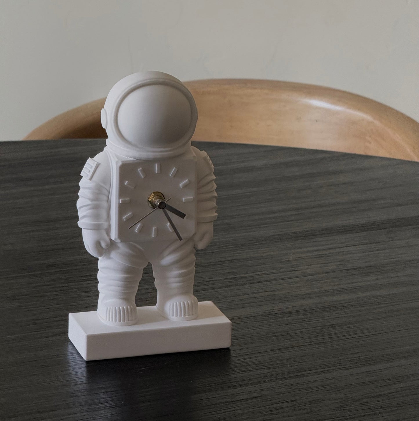 Concrete Astronaut Standing Clock