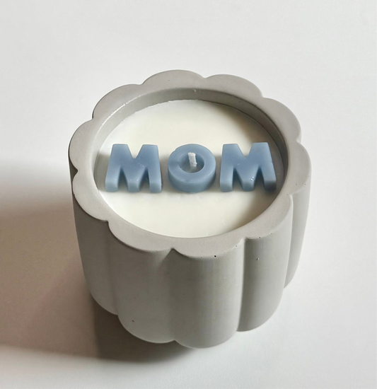 “Mom” Candle Top - Made to Order